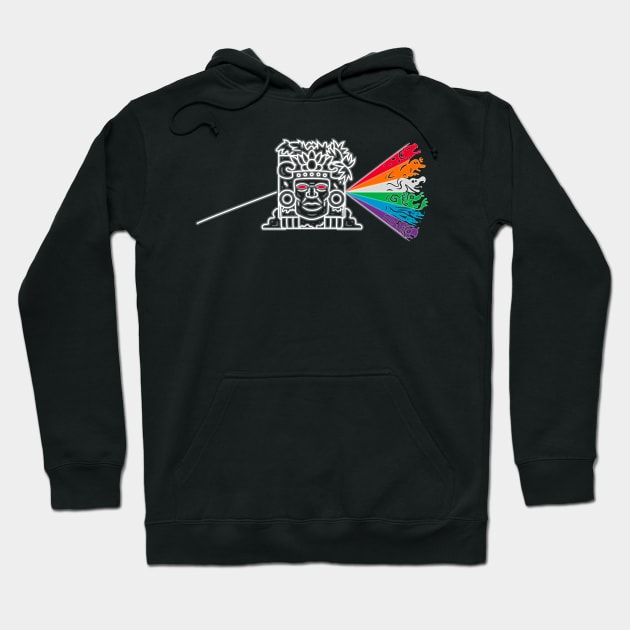 Dark Side of the Temple! Hoodie by Raffiti